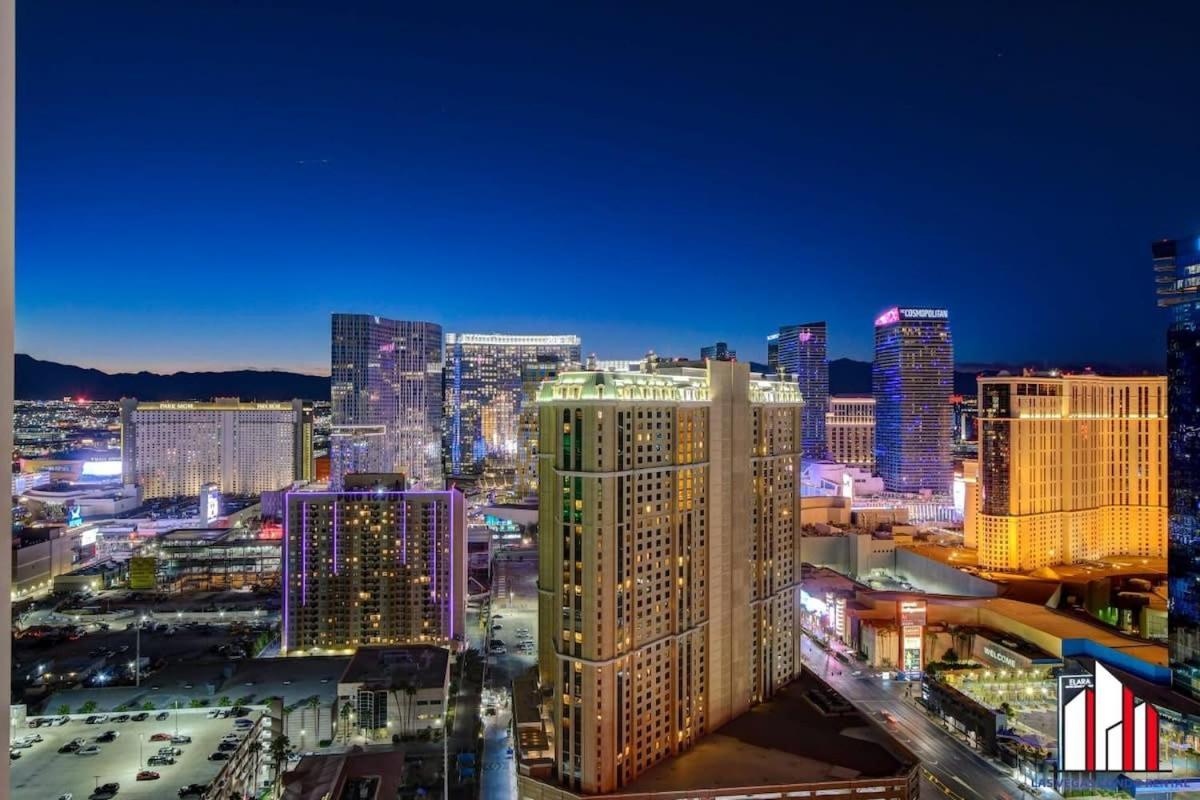 Mgm Signature-33-711 F1 Track & Strip View Balcony Las Vegas Exterior foto
